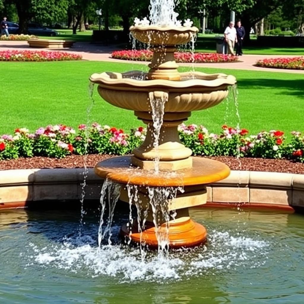 Water Fountain Installation